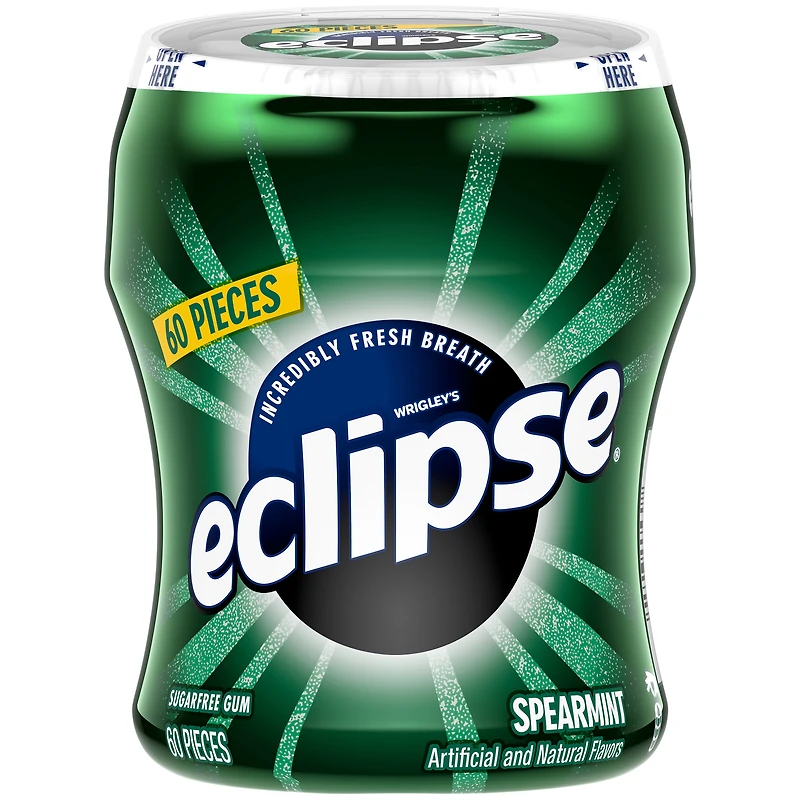 eclipse® spearmint sugar-free gum - 60 pieces