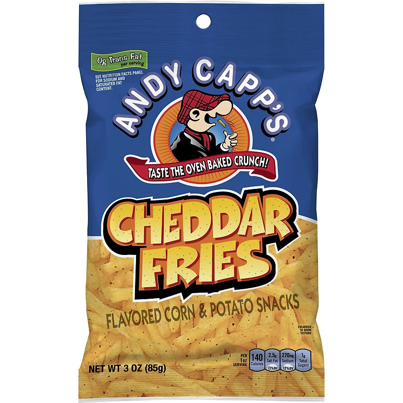 andy capp's® cheddar fries 3oz