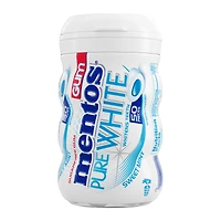 mentos® pure white sweet mint sugar-free gum - 50 pieces