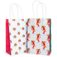 10-count pizza & chili pepper gift bags 12.5in x 5.75in