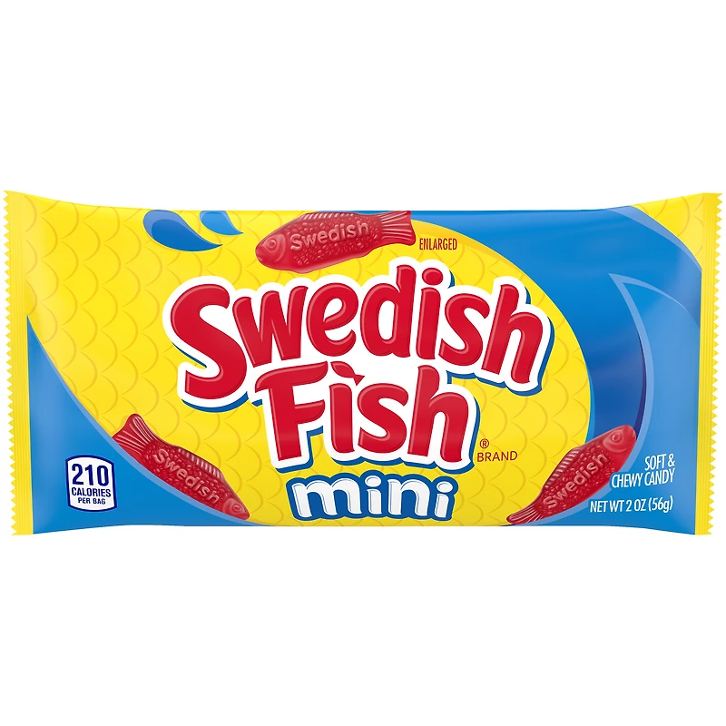 swedish fish® mini soft & chewy candy 2oz