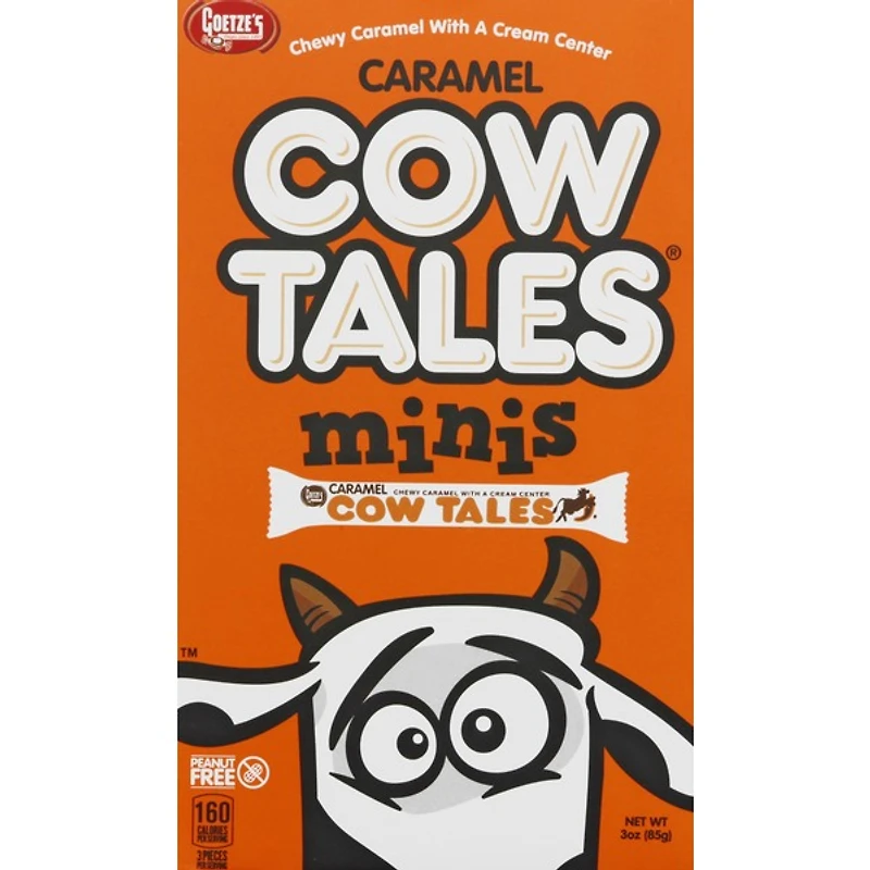 mini cow tails® theater box candy 5oz