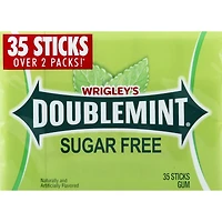 wrigley's® double mint® sugar free gum - 35 sticks