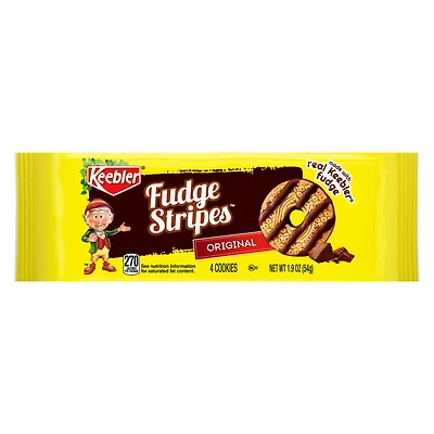 keebler® original fudge™ stripes cookies 4-pack