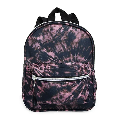 tie dye mini backpack 10in - rust