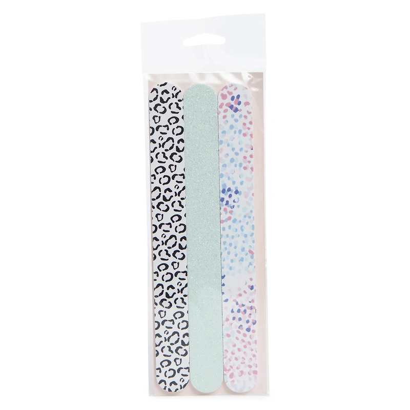 nail files 3-pack - glitter