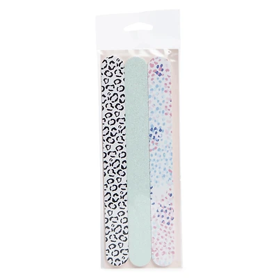nail files 3-pack - glitter