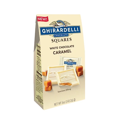 ghiradelli® white chocolate caramel squares 5oz