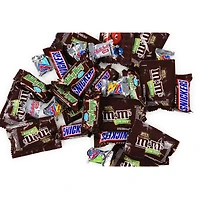 mars® chocolate mix halloween candy bag - 35 pieces