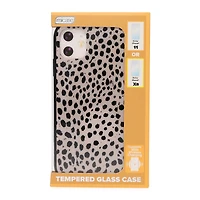 iPhone 11®/iPhone Xr® tempered glass phone case - floral