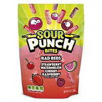 sour punch® rad reds bites 9oz