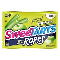 sweetarts® sour apple soft & chewy ropes share pack 3.5oz