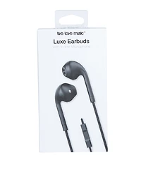 Luxe Earbuds W/ in-Line Microphone