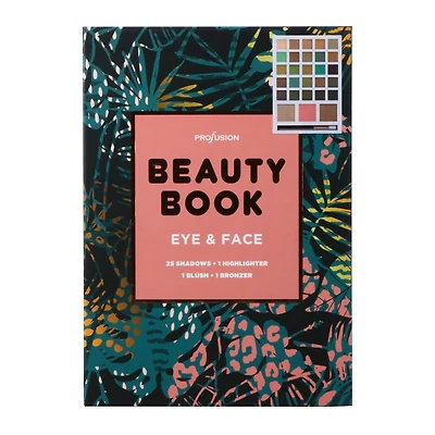 profusion® makeup palette 28-piece, palm tropical