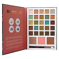 profusion® makeup palette 28-piece, palm tropical