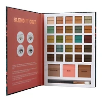 profusion® makeup palette 28-piece, palm tropical