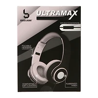 ultramax headphones w/ built-in mic - blush/white