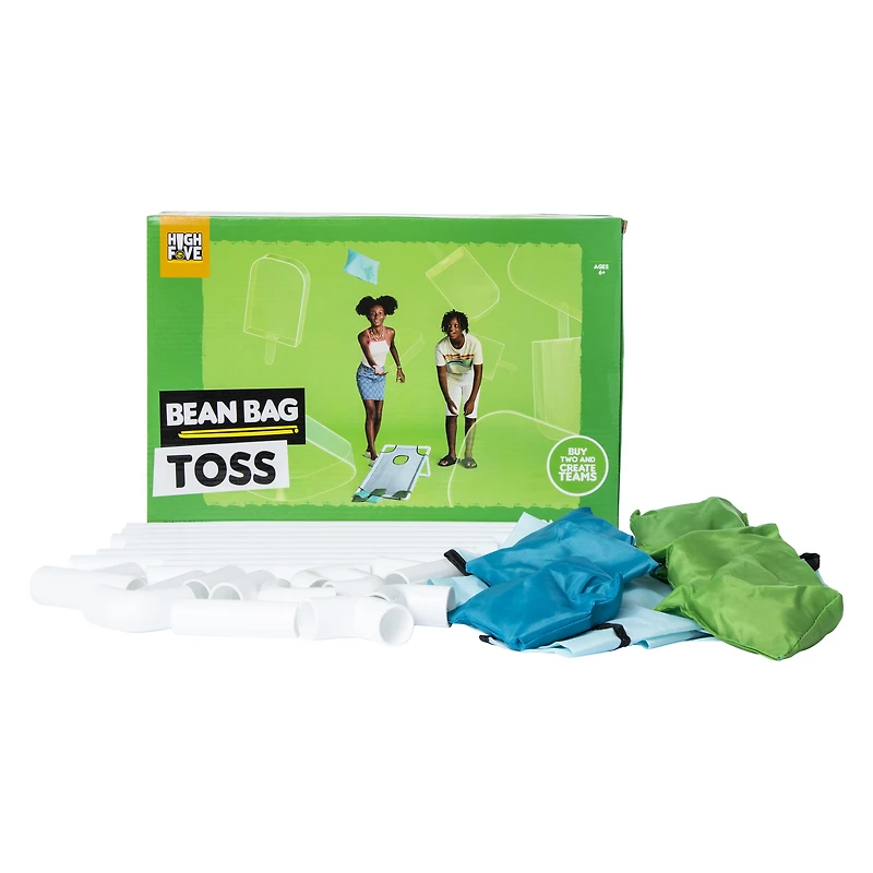 bean bag toss outdoor game - blue