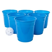 giant yard pong game 6-cup set & ball
