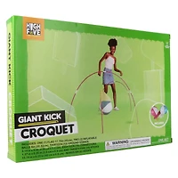 giant kickball croquet game set