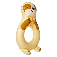 sloth inner tube pool float 51in x 29.5in