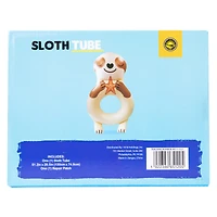 sloth inner tube pool float 51in x 29.5in