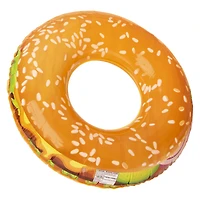 burger tube pool float 35.8in