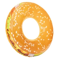 burger tube pool float 35.8in