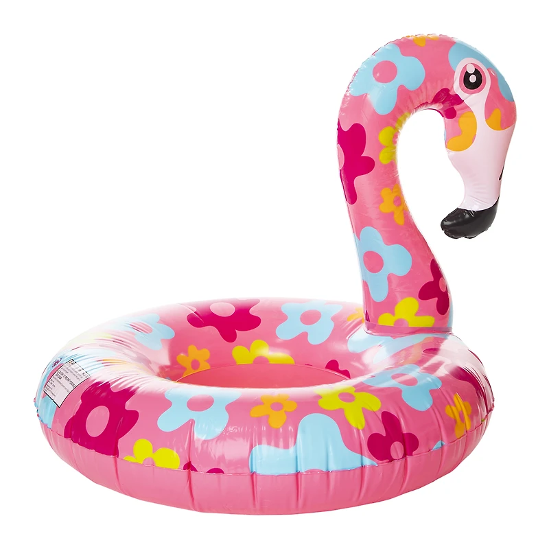 flamingo inner tube pool float 30.3in x 27in