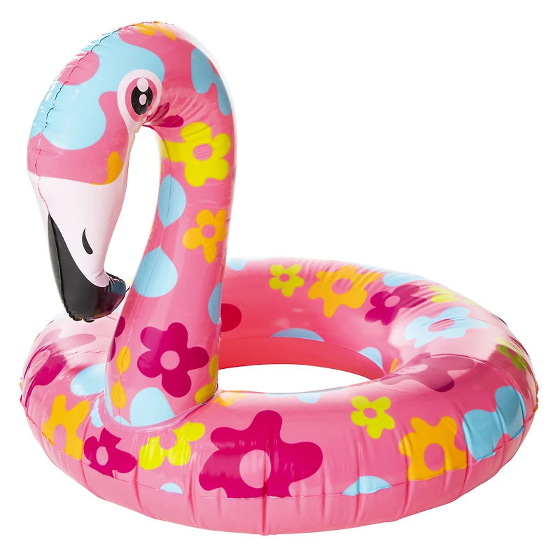 flamingo inner tube pool float 30.3in x 27in