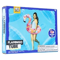 flamingo inner tube pool float 30.3in x 27in