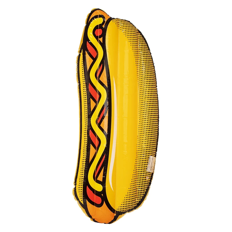 hot dog pool float 56.7in x 23.6in