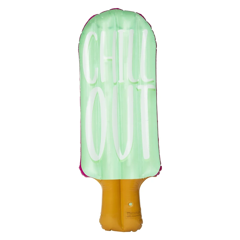 'chill out' popsicle pool float 58in x 22in