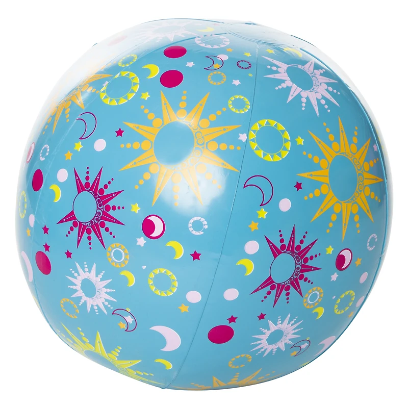 printed beach ball 15in
