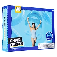 lounge chair pool float 45in x 36.5in