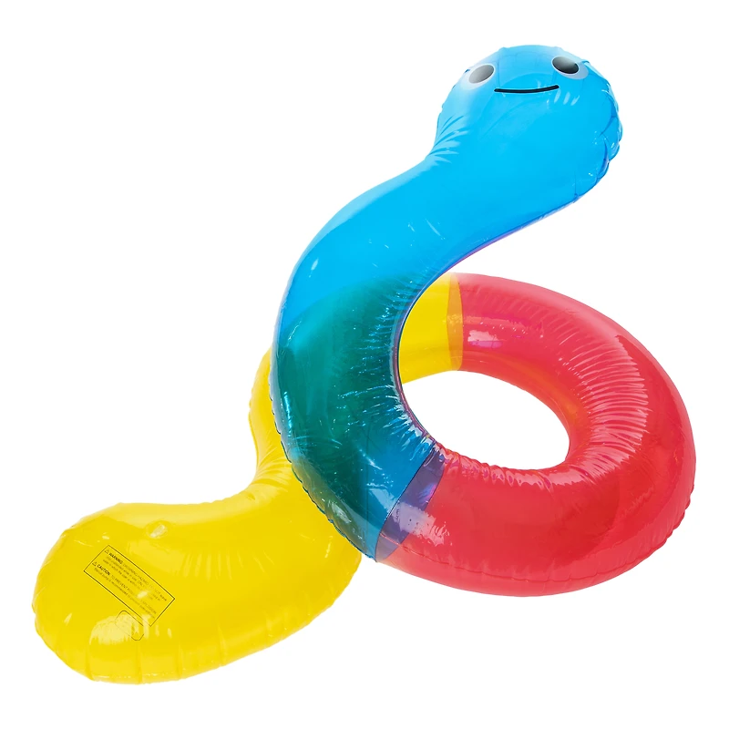 gummy worm tube pool float 39in x 28.5in