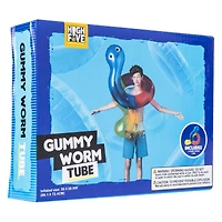 gummy worm tube pool float 39in x 28.5in
