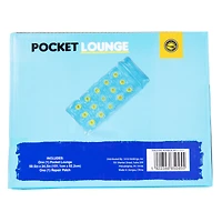 pocket lounge pool float 59.5in