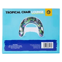 grapefruit lounge chair pool float 45in x 36.5in