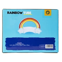 rainbow tube pool float 41.7in x 28.3in