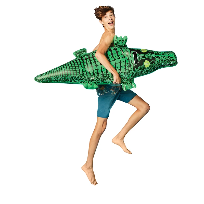 crocodile pool float 57.5in x 26in