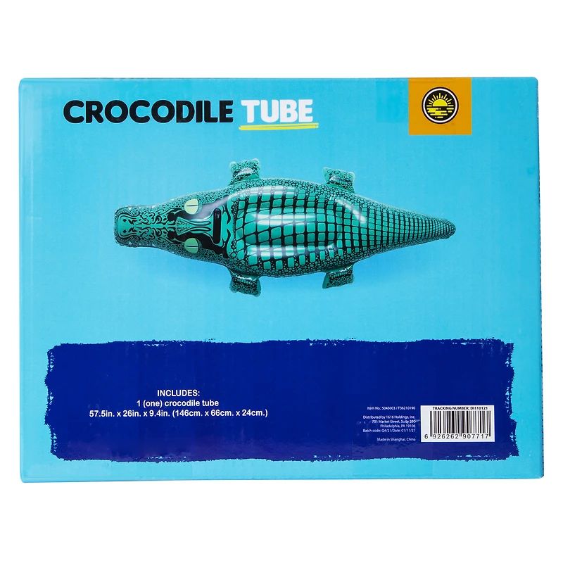 crocodile pool float 57.5in x 26in