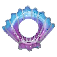 glitter shell inner tube pool float 35.4in x 38.6in