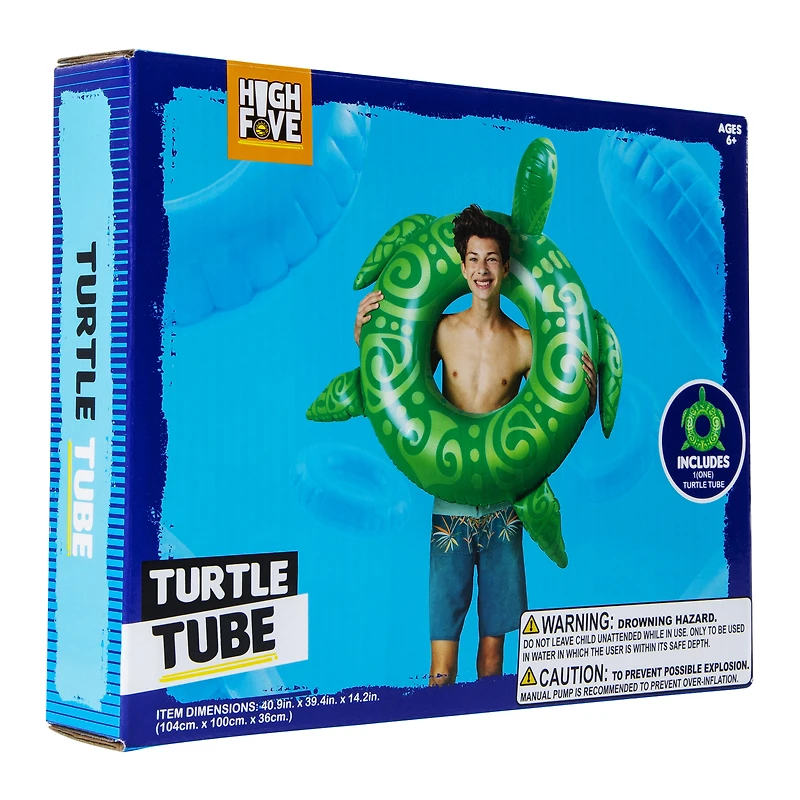 turtle tube pool float 40.9in