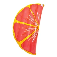 grapefruit pool float 49.6in x 25in