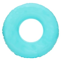 neon inflatable pool float 30in - pink