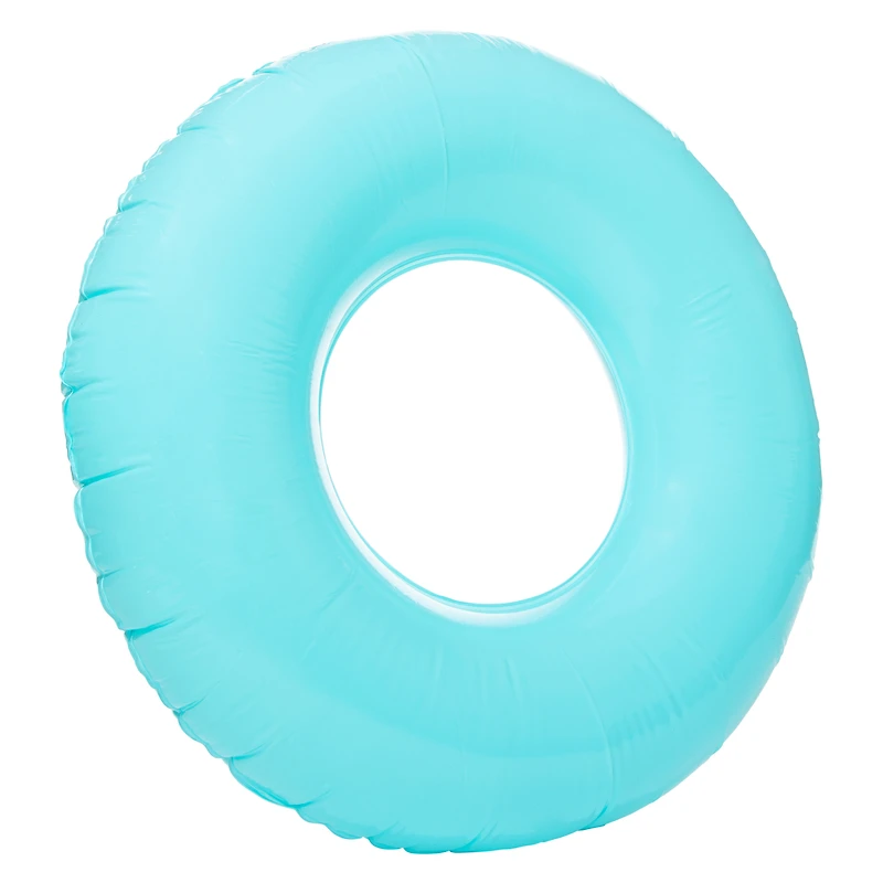 neon inflatable pool float 30in - pink