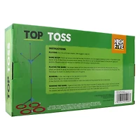 top toss outdoor game set - pink