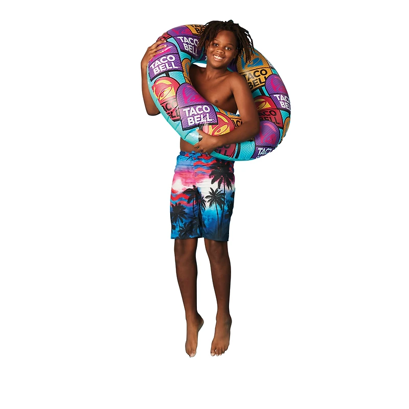 taco bell® summer icons inner tube pool float 36in