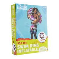 taco bell® summer icons inner tube pool float 36in